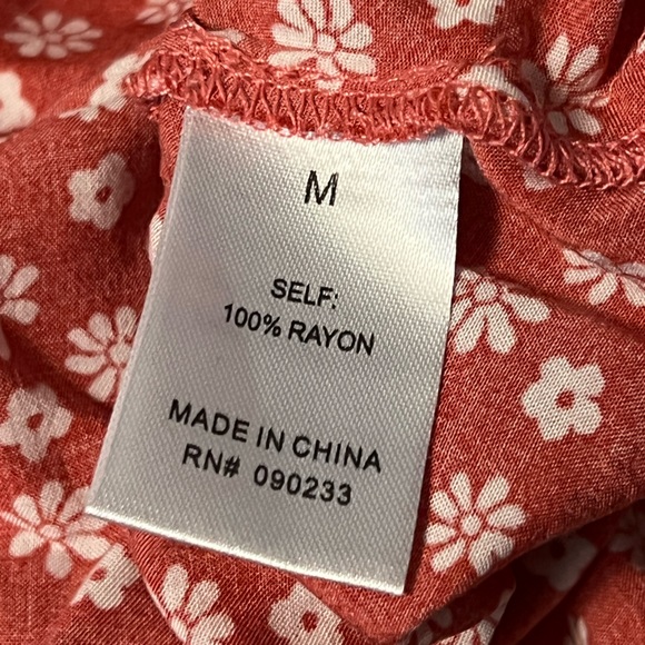 Pacsun Red cutout dress, size medium - Picture 3 of 3